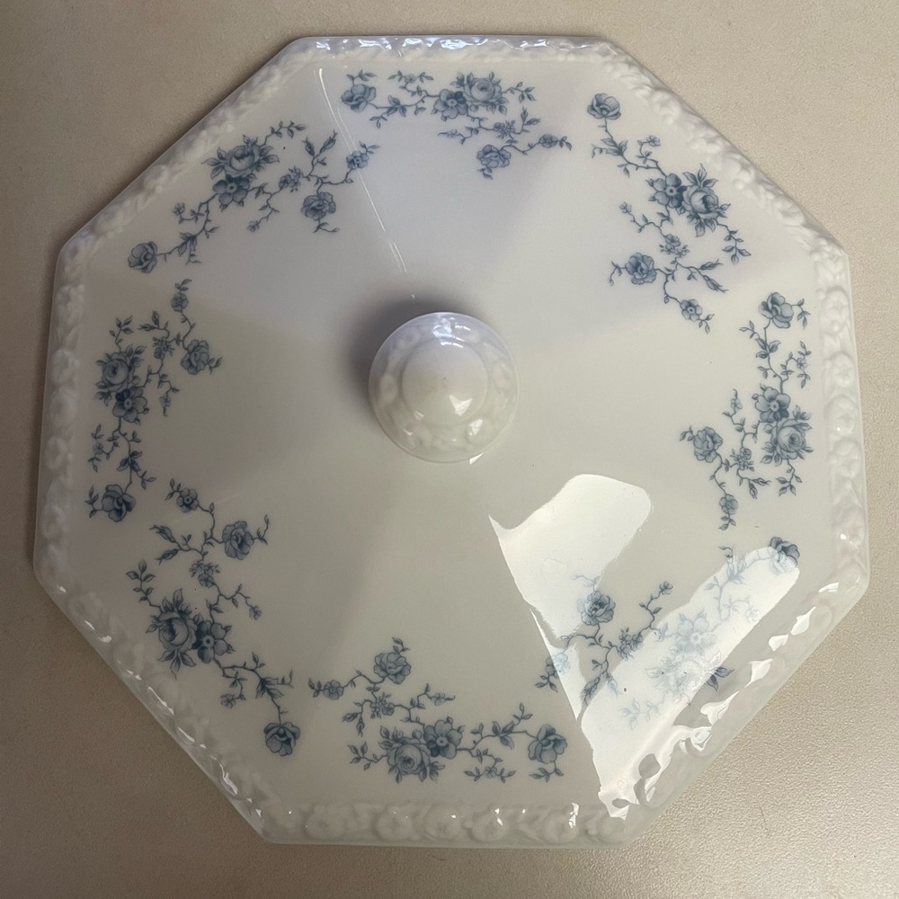 ROSENTHAL BLUE BOUQUET Maria China Covered Vegetable Dish LID ONLY- Replacement
